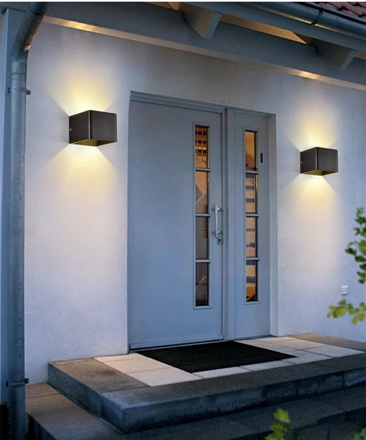Slim LED Outdoor Wall Light