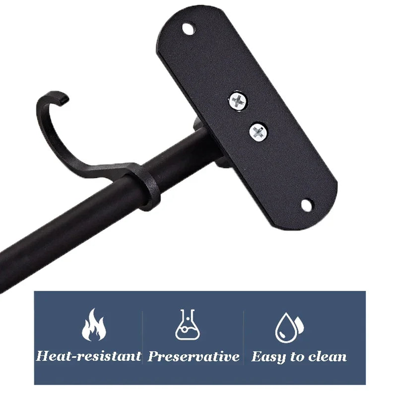 Wall Mounted Kitchen Hook Rack
