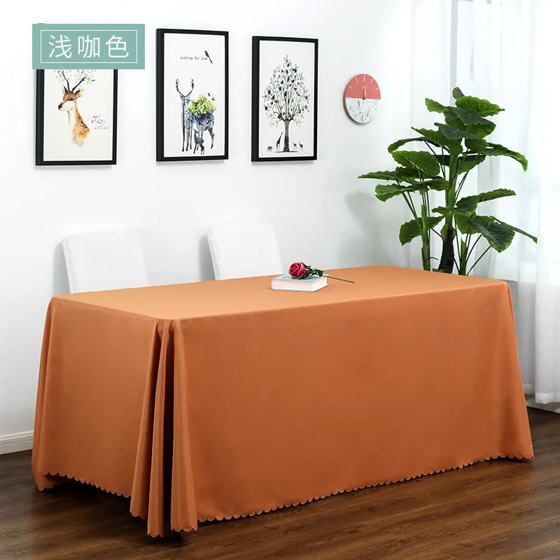 Banquet Table Cover Wedding Cloth Wonderful Colourful Square Rectangle