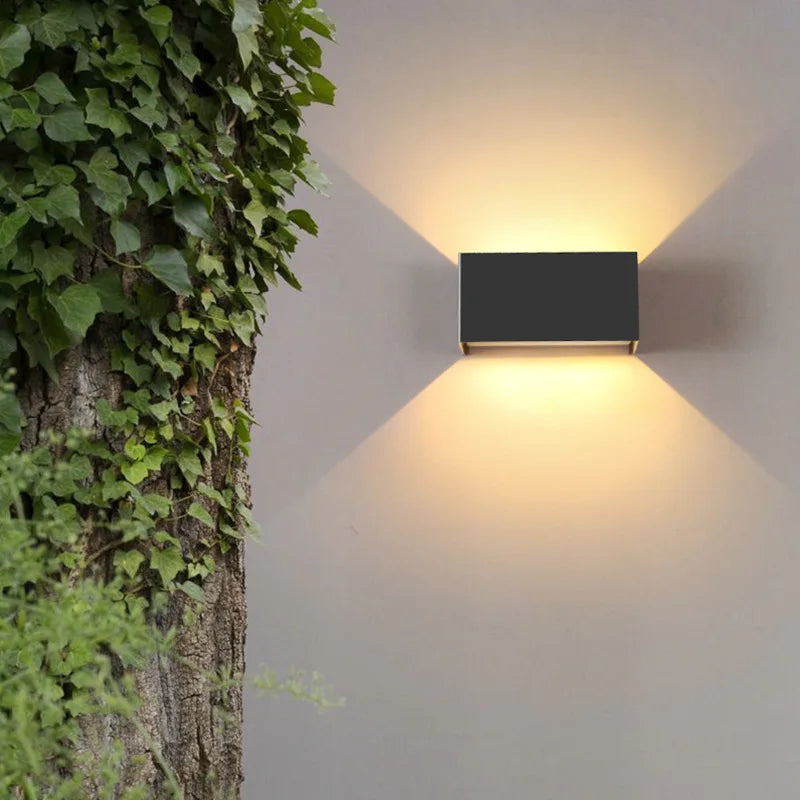Nordic modern wall light 12W 24W IP65 waterproof LED lamps indoor