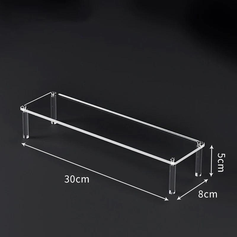 Tiered Acrylic Display Riser Shelf