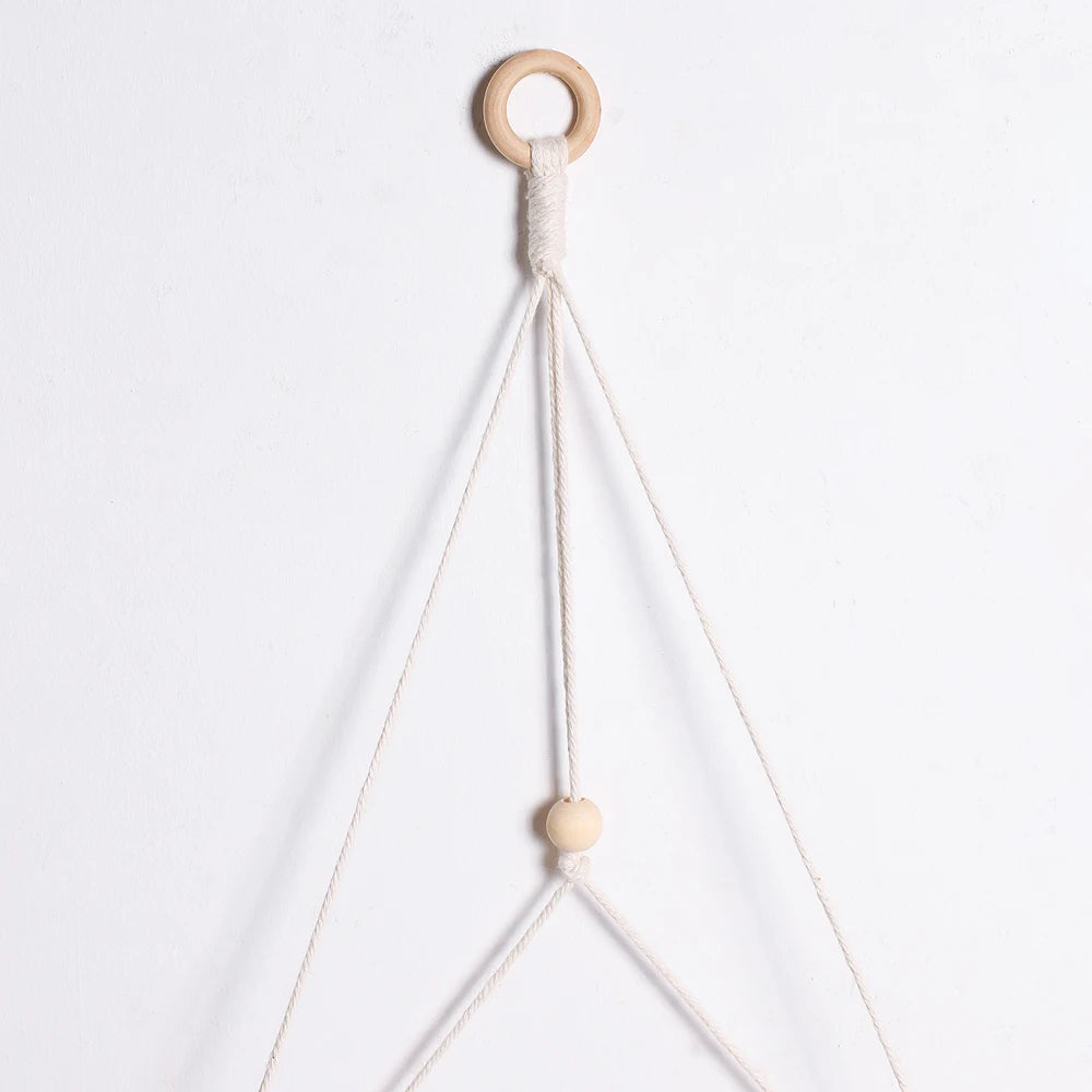 Macrame Wall Hanging Shelf