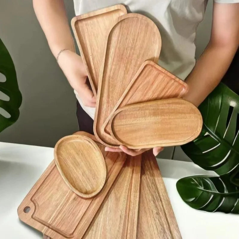 Acacia Wood Serving Platter