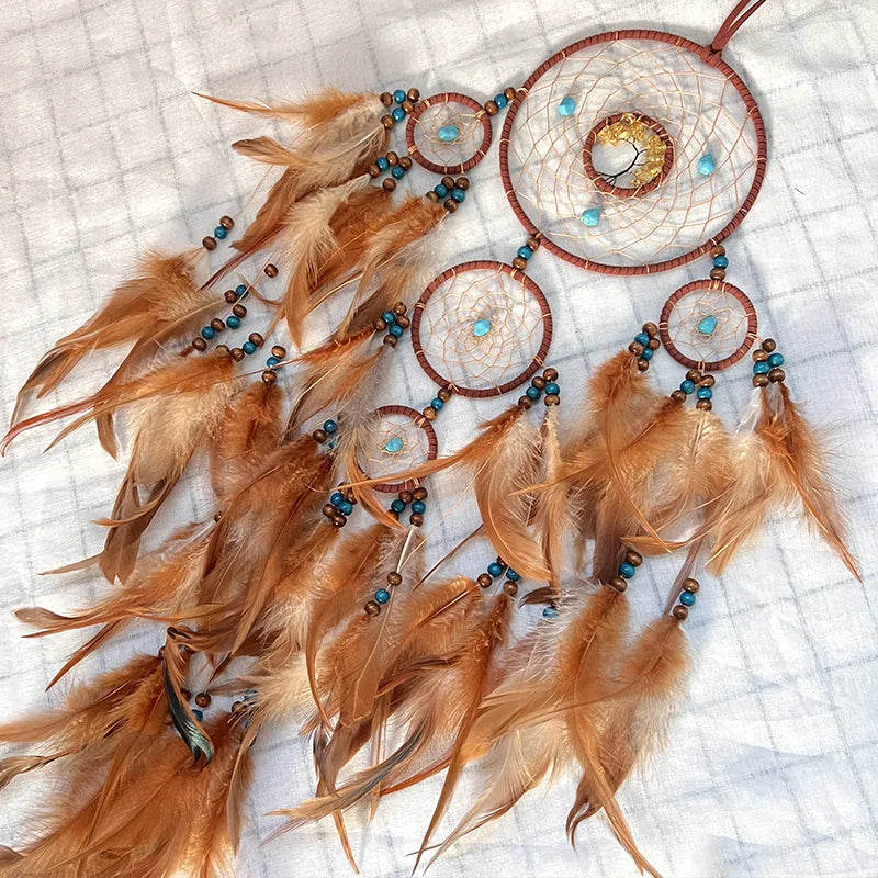 Vintage Dream Catcher Wind Chime Hanging Ornament