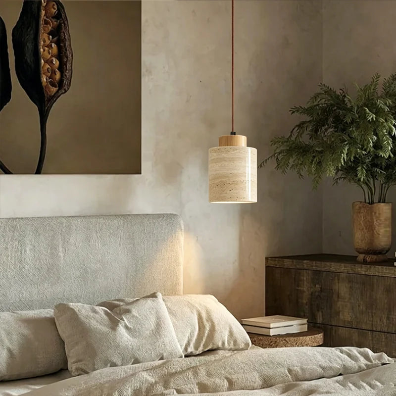 Japanese modern designer wabi-Sabai bedroom bedside lighting bar B&B
