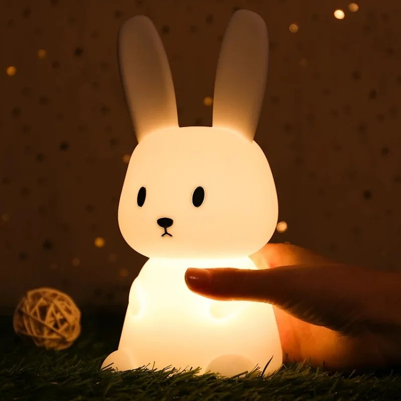 Silicone Rabbit Night Light