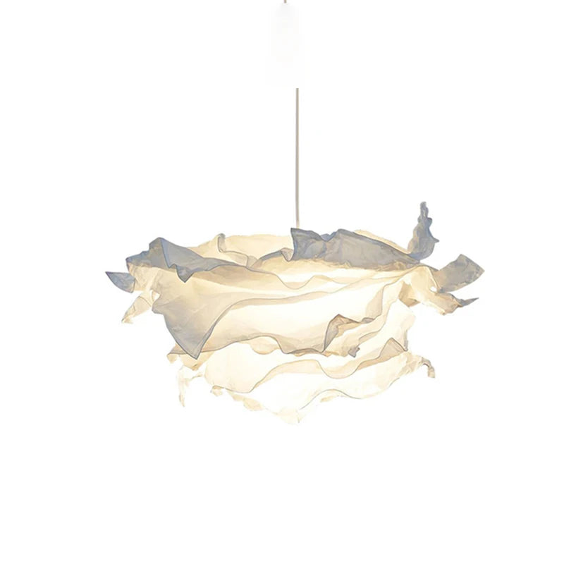 White Paper Cloud Pendant Light