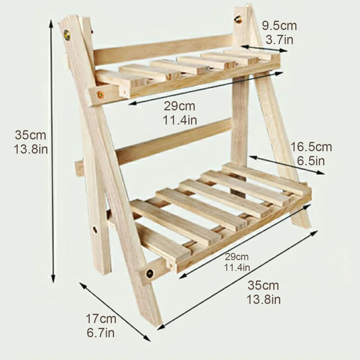 Two Layer Desktop Storage Shelf