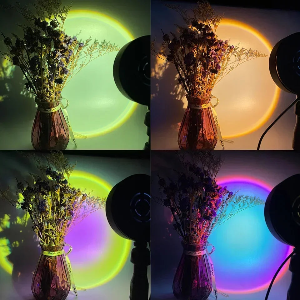 LED Sunset USB Party Projector