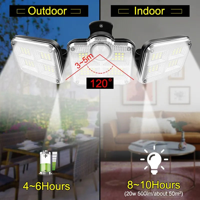 20W Adjustable Solar Garden Light