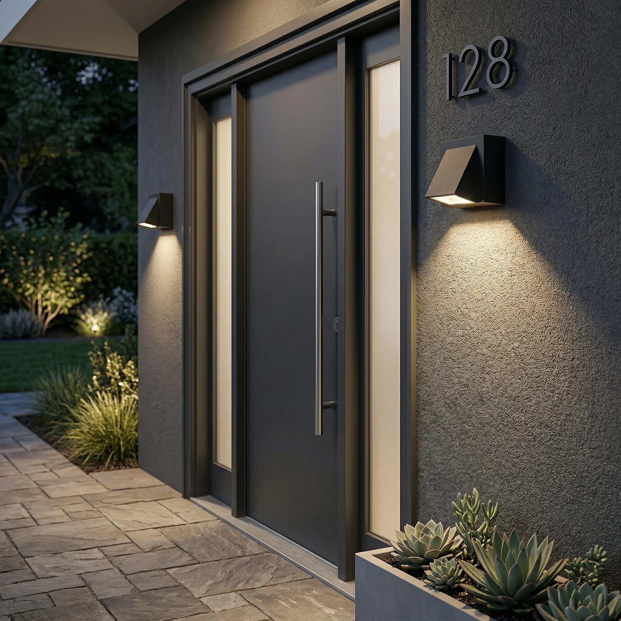 Modern Waterproof Outdoor Wall Sconce