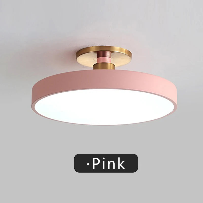 Macaron Round LED Ceiling Light