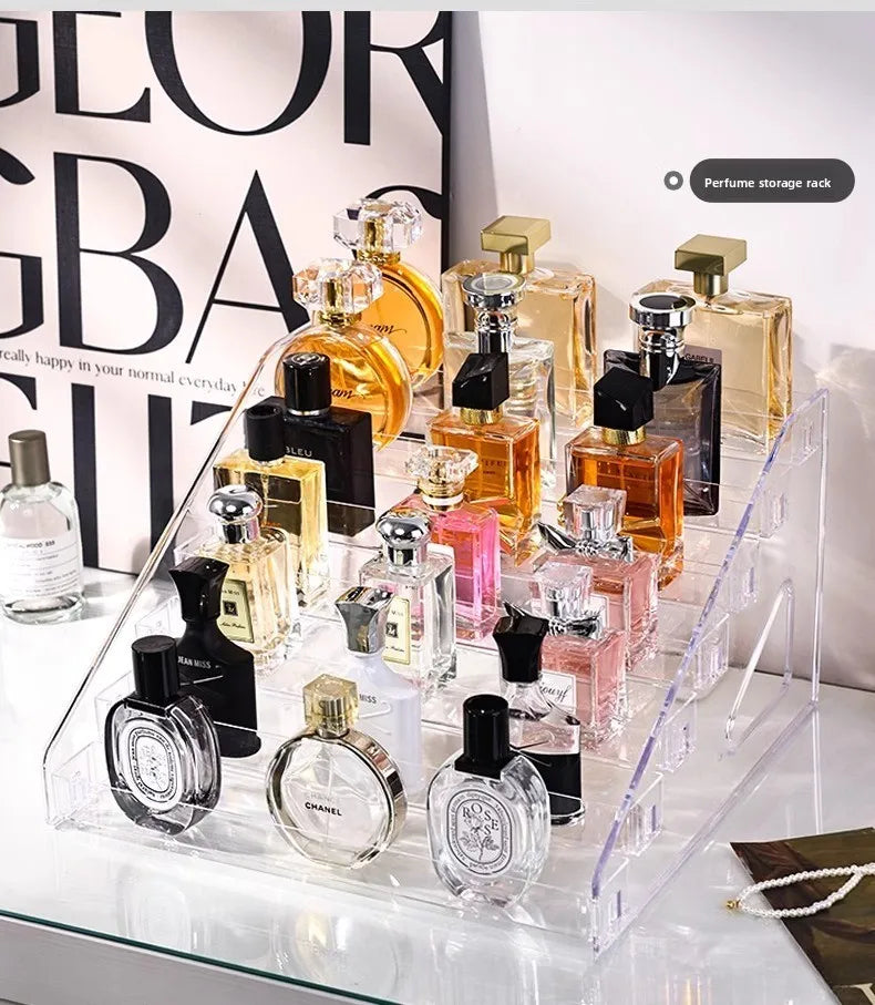 Clear Acrylic Ladder Display Shelf
