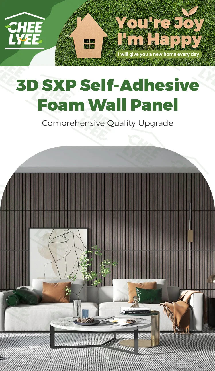 1 Roll Self-Adhesive Wall Panel Sxp Foam Stickers Peel