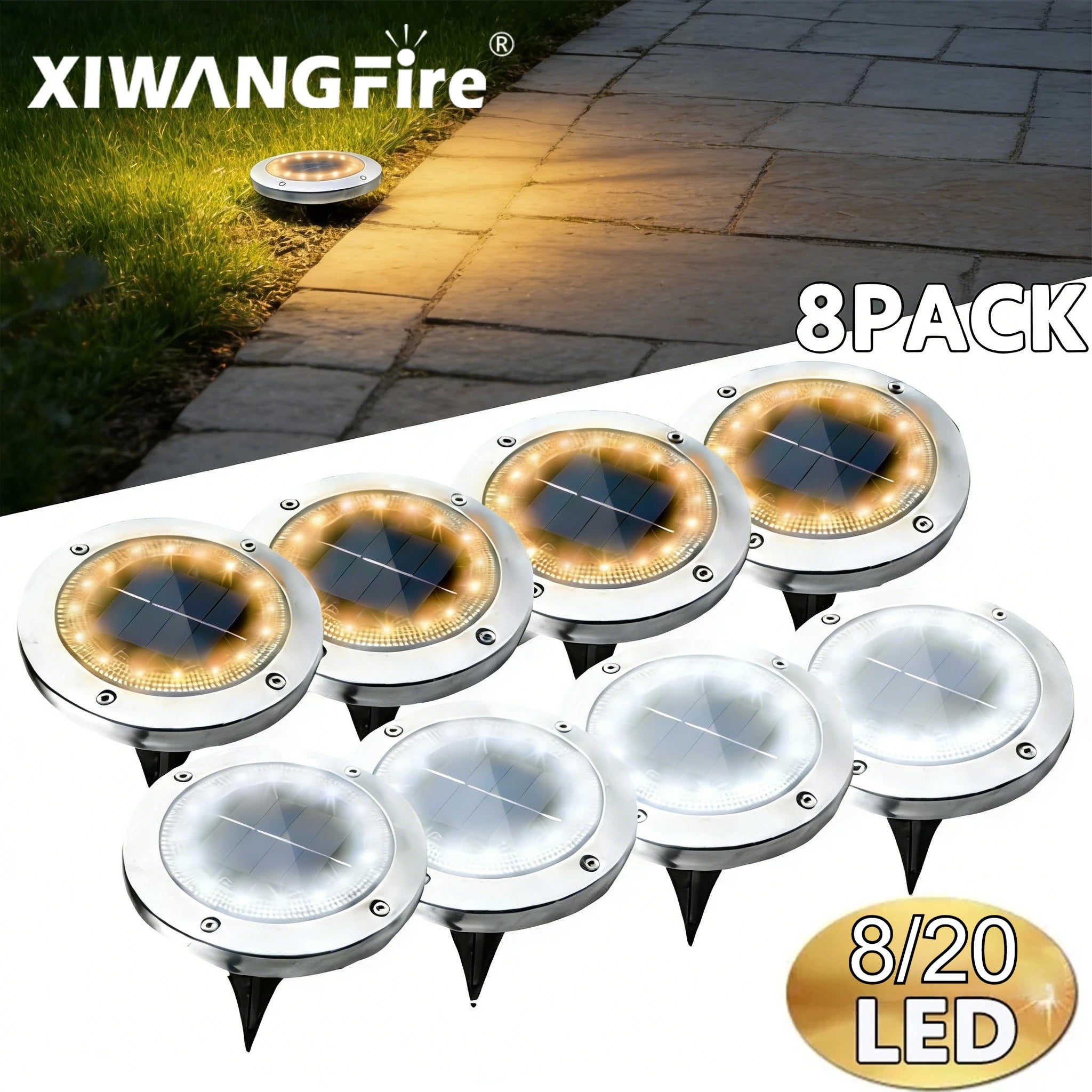 Solar In Ground Spotlight