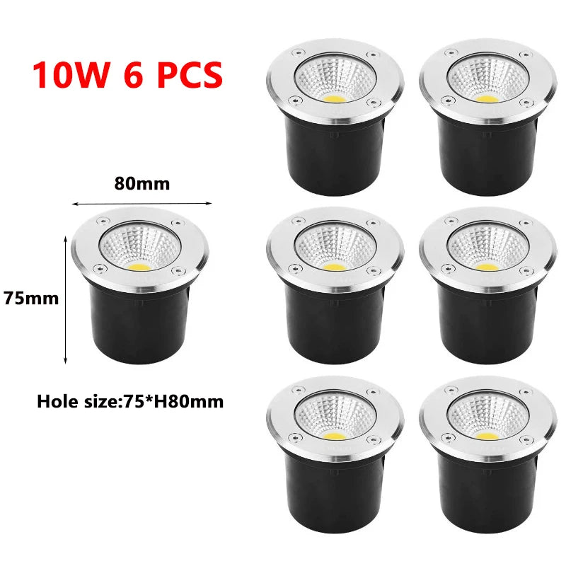 Waterproof LED In Ground Well Light