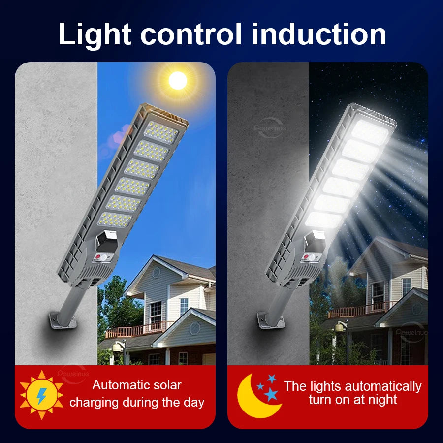Solar Motion Sensor Street Light