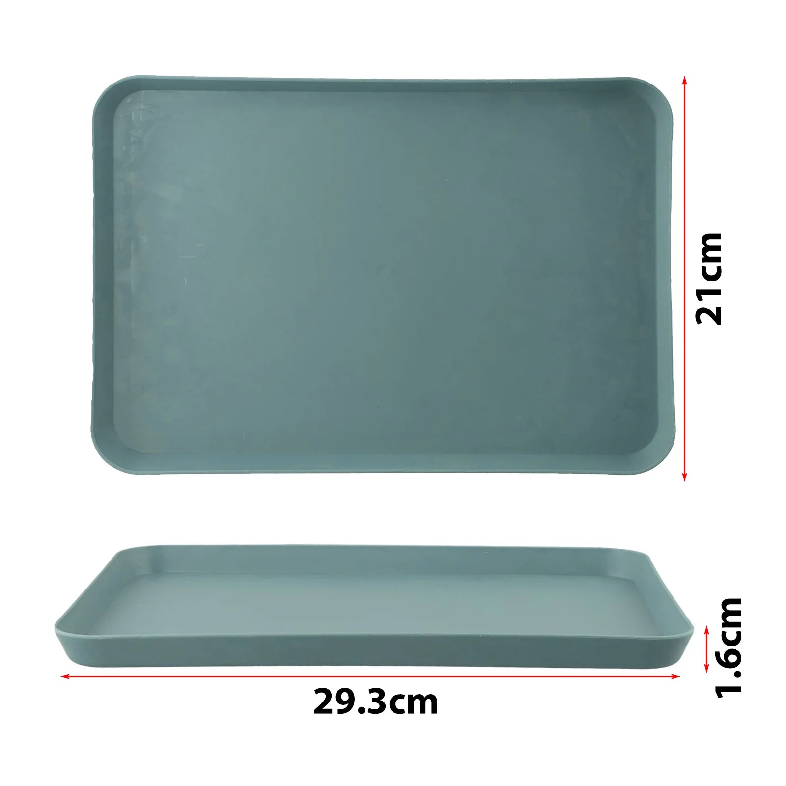 Rectangular Serving Tray Square Tray Anti Slip Scratch Resistant