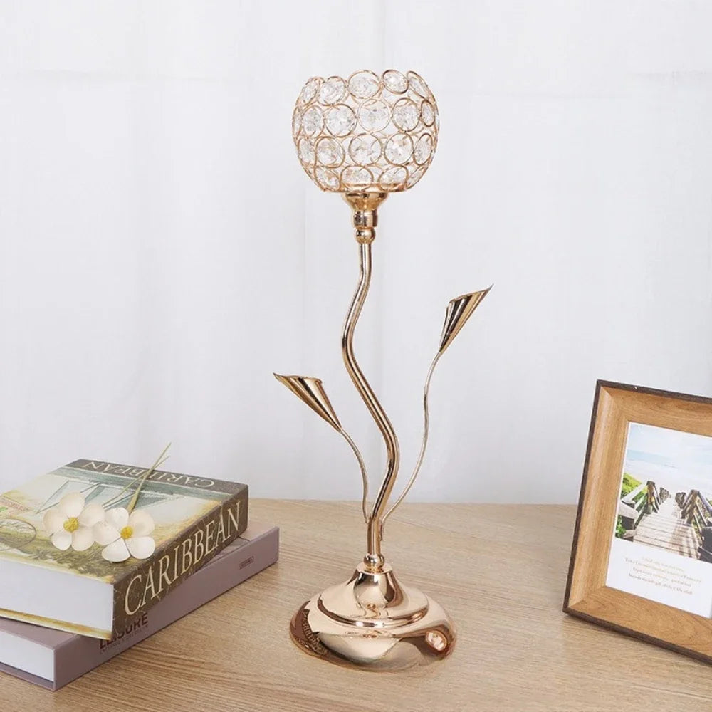 Crystal Tealight Candle Holders