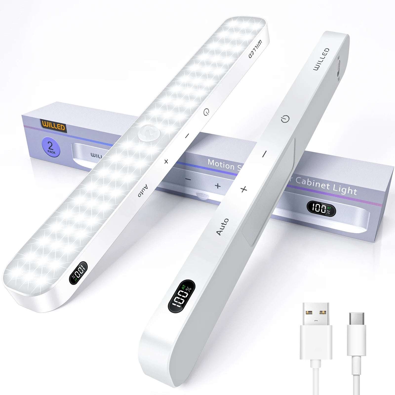 Rechargeable Under Cabinet Light Bar