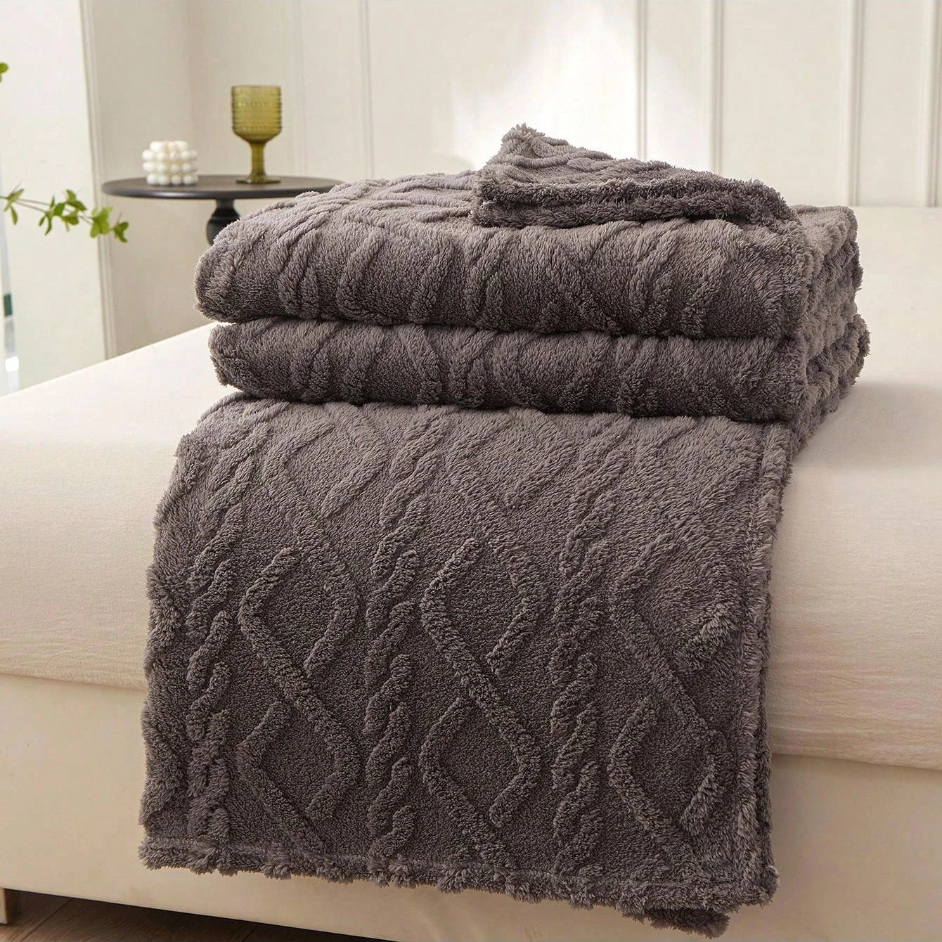 Coral Fleece Lightweight Blanket
