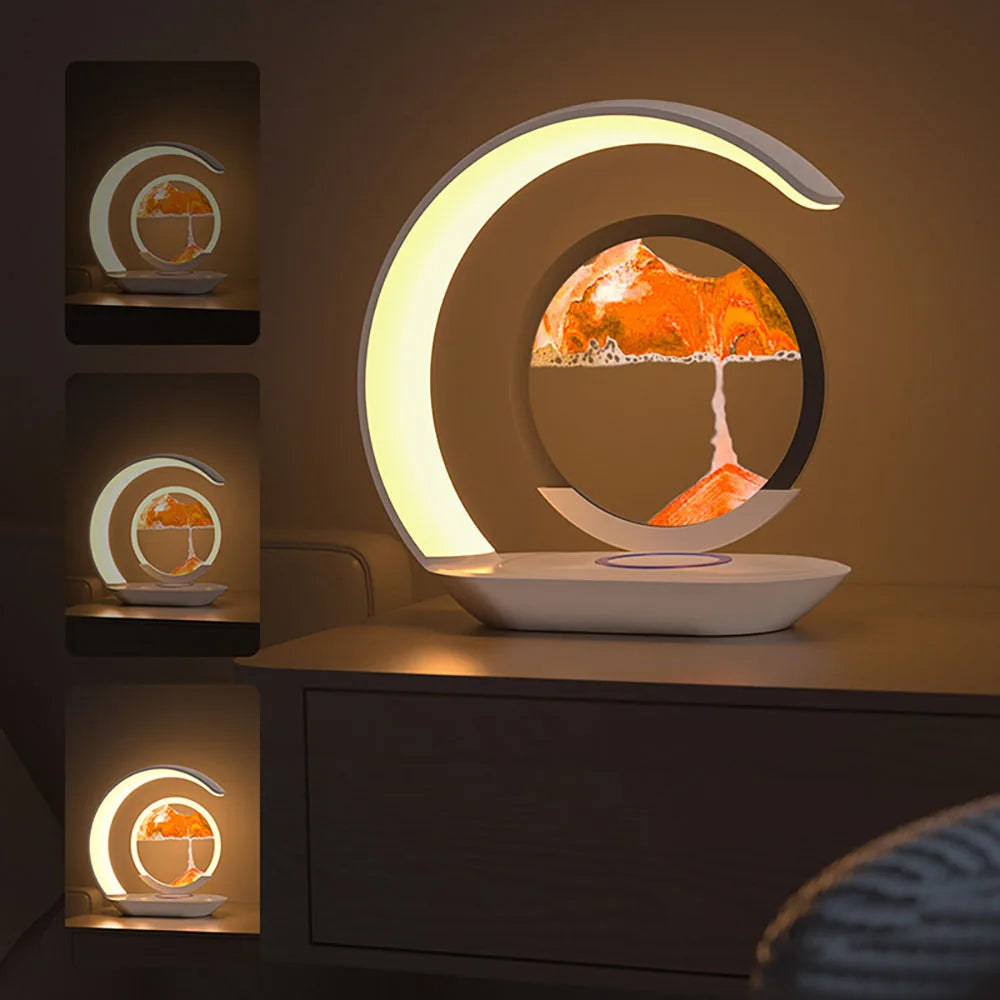 Quicksand Wireless Charging Table Lamp