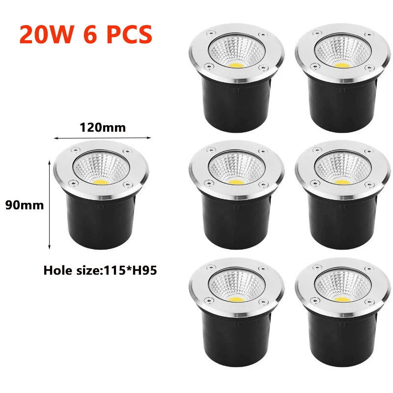 Waterproof LED In Ground Well Light