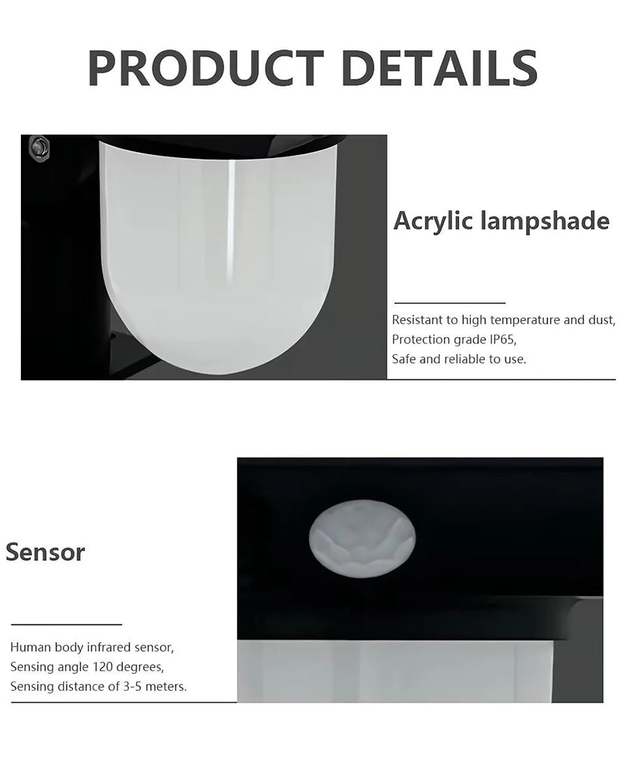 Solar Motion Sensor Pathway Lights