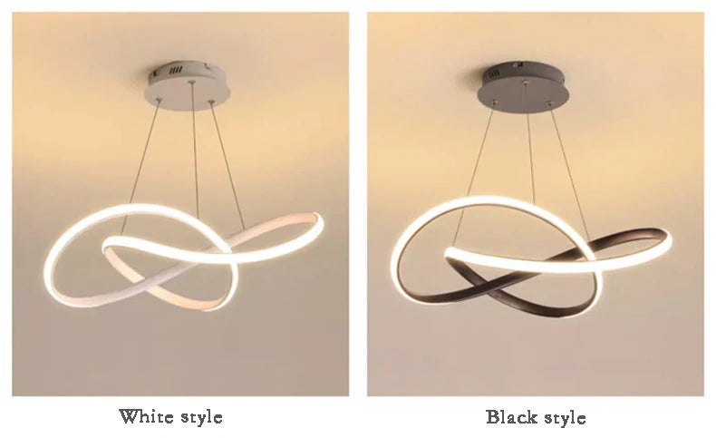 Minimalist LED Pendant Chandelier