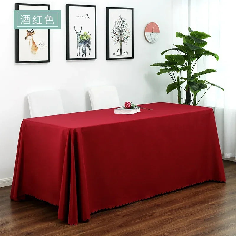Banquet Table Cover Wedding Cloth Wonderful Colourful Square Rectangle