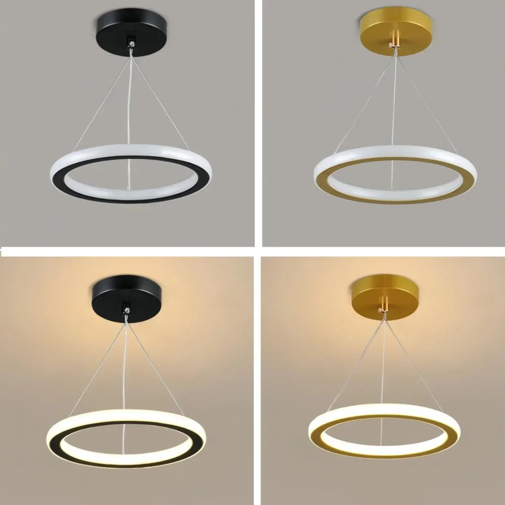 Three Colour LED Ceiling Chandelier