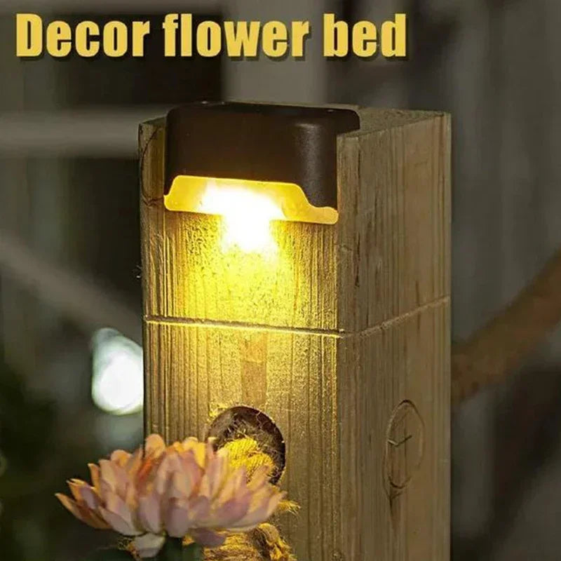 1/4/8/12/pcs Solar LED Lights Outdoor Garden Light Deck Lamp Solar