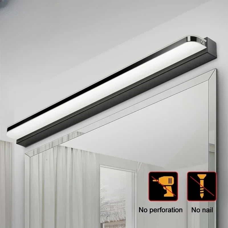 Frameless Waterproof Mirror Light