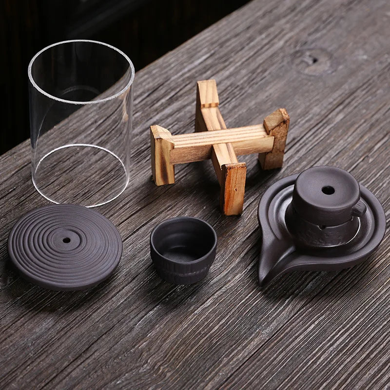 Retro Grinding Stone Backflow Incense Burner