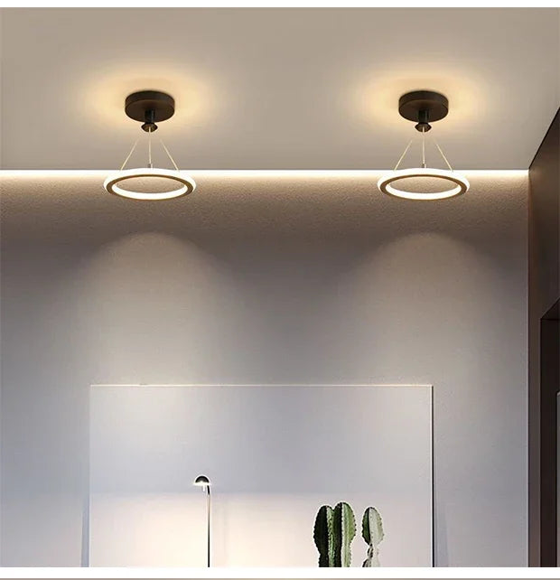 Three Colour LED Ceiling Chandelier