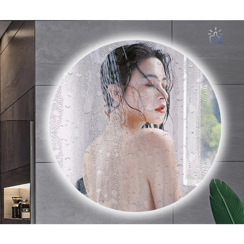 Smart Anti-Fog Round Vanity Mirror