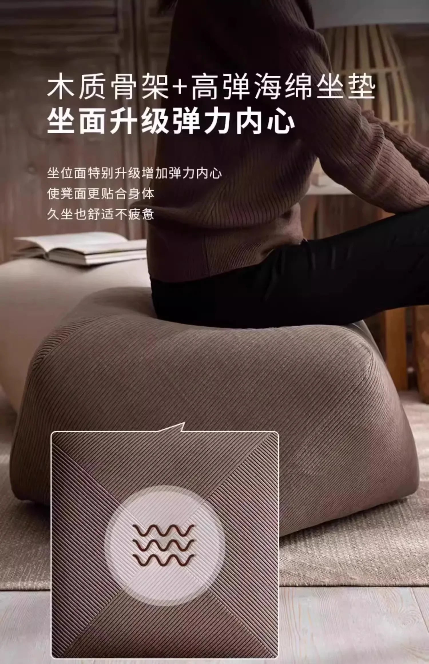 ottoman Modern Simplicity Low changing shoe pier stool Footrest Home Living Room Furniture Stools bedroom Ottomans chair Hallway