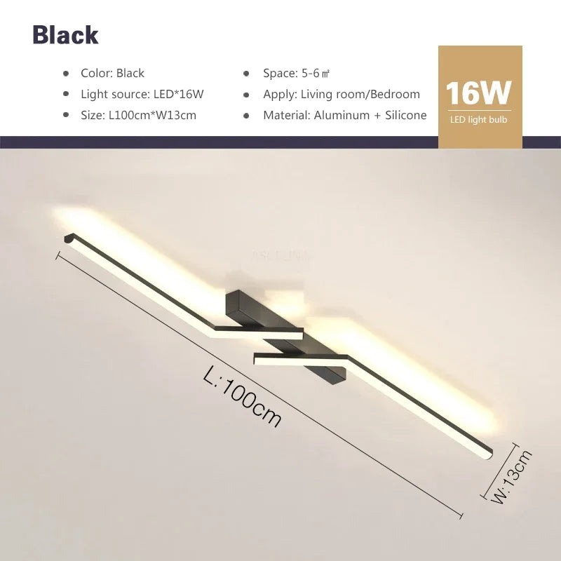 Modern Line LED Ceiling Light