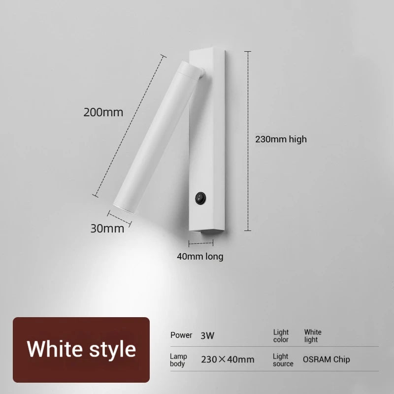 Minimalist Rotating Wall Sconce