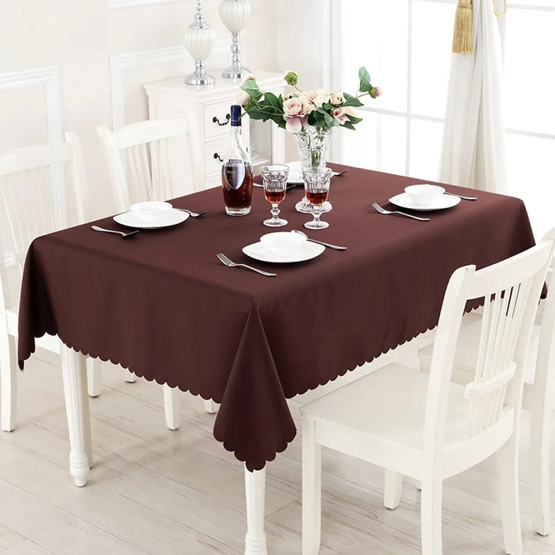 Banquet Table Cover Wedding Cloth Wonderful Colourful Square Rectangle