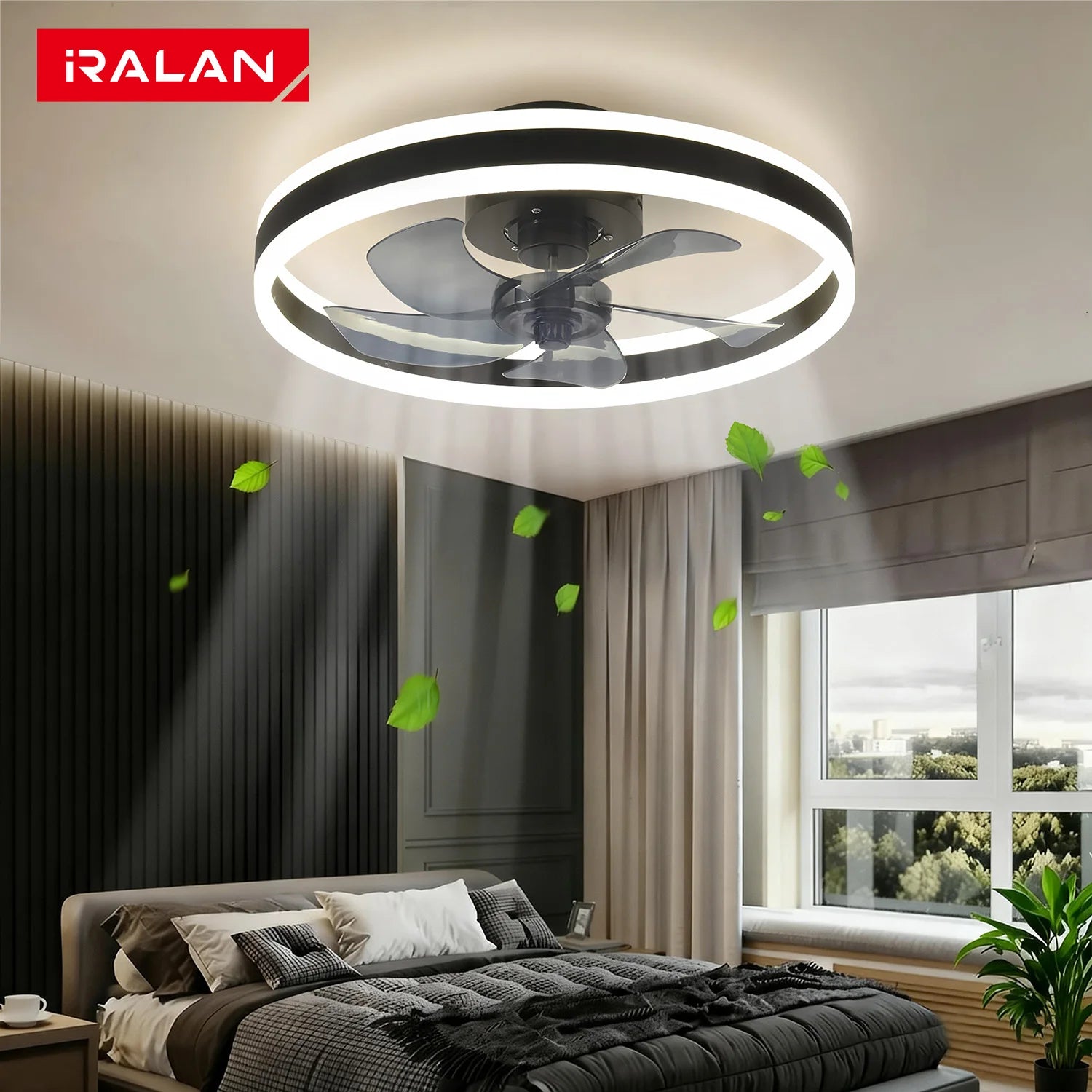 Silent Dimmable LED Ceiling Fan