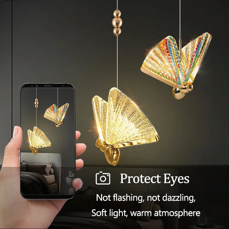 Butterfly LED Pendant Light