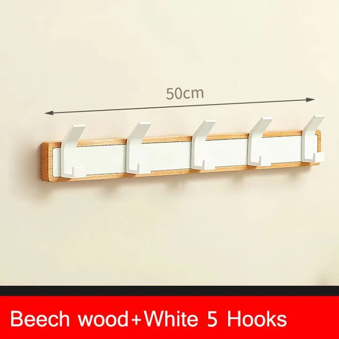 Walnut Wood Wall Coat Hook