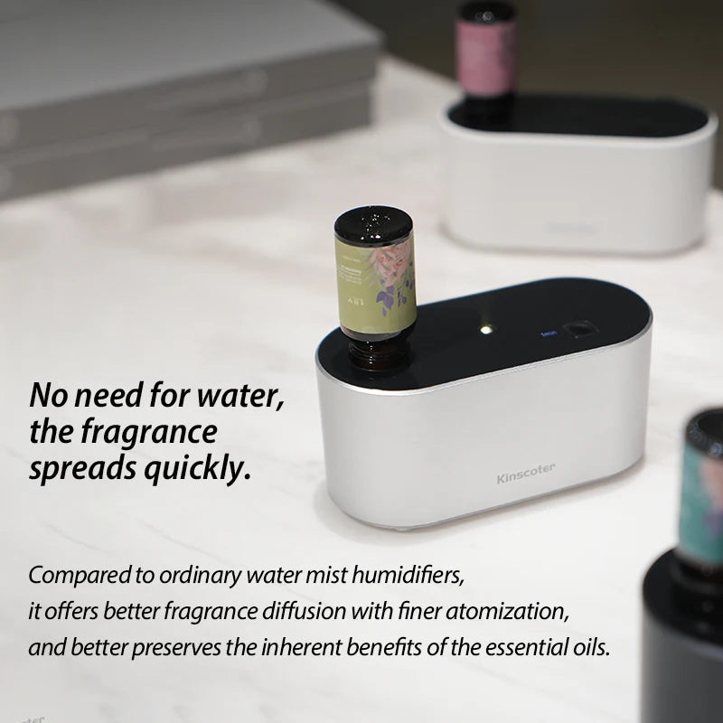 Premium Portable Waterless Aroma Diffuser Compact Essential Oil