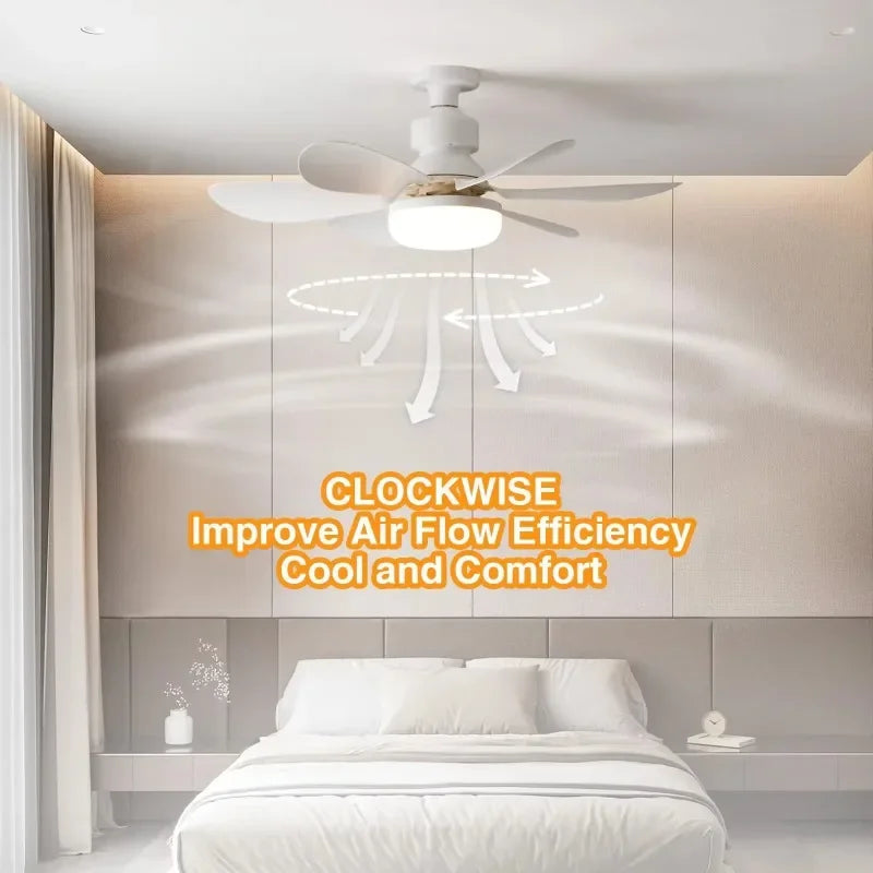 Compact LED Ceiling Fan Light