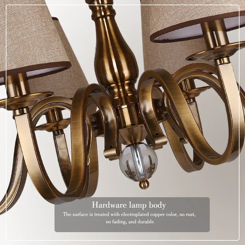 Classic Multi Arm LED Chandelier