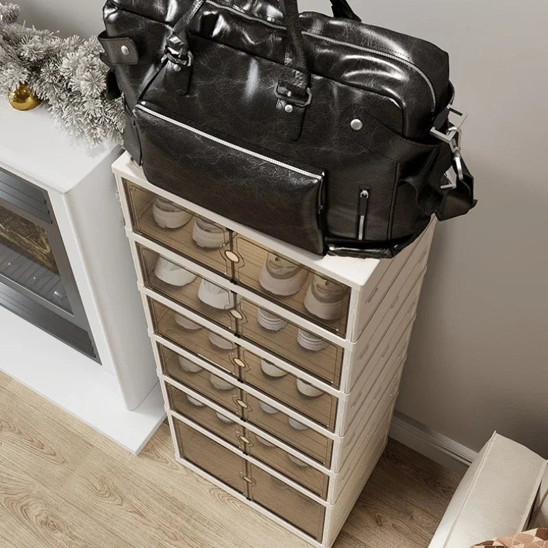 Foldable Transparent Shoe Storage Box