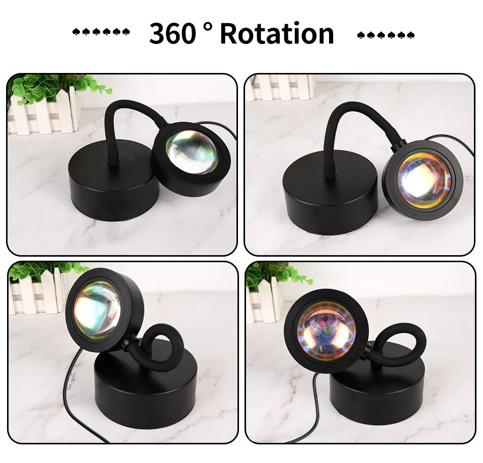 Tuya USB Sunset Projector