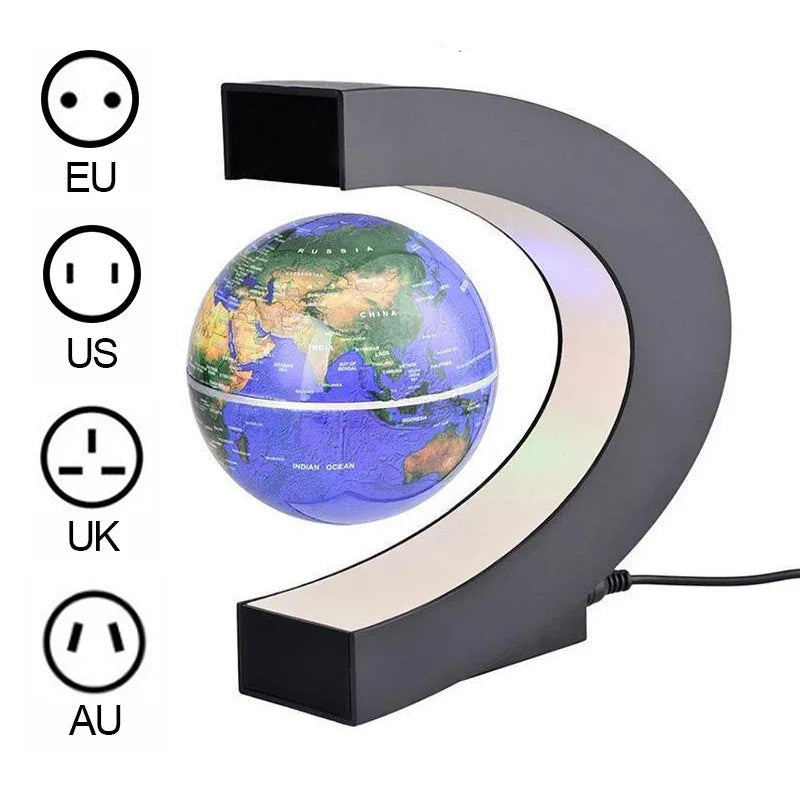 Magnetic Floating Globe Lamp