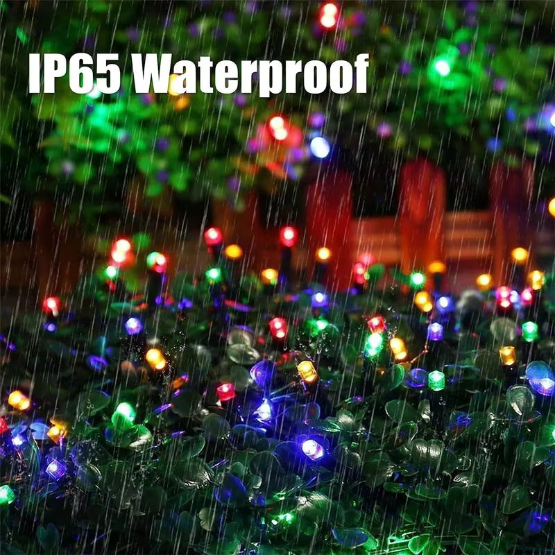 Solar Garden String Lights 8 Modes